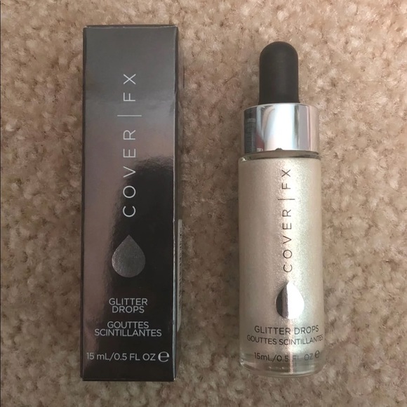 COVER FX CUSTOM GLITTER DROPS // SHADE : MIRAGE - Picture 1 of 5